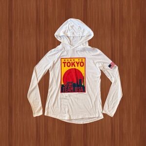 Team USA Olympics Road to Tokyo Hoodie Tee - Size L